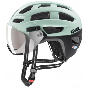 Шлем Uvex finale visor jade-black matt