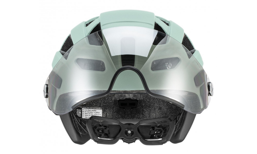 Helmet Uvex finale visor jade-black matt - 5