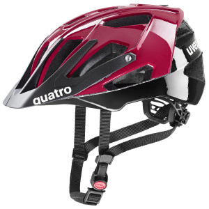 Helmet Uvex quatro ruby red-black
