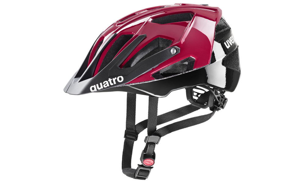 Helmet Uvex quatro ruby red-black - 1