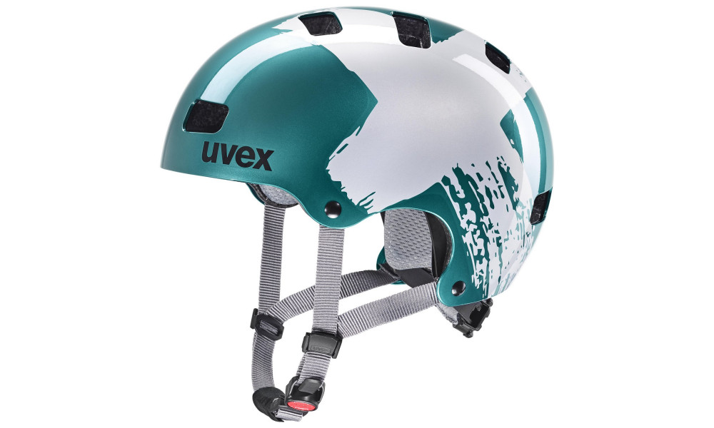 Шлем Uvex kid 3 teal-silver - 1