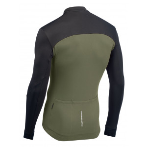 Веломайка Northwave Force 2 L/S Full Zip black-forest green