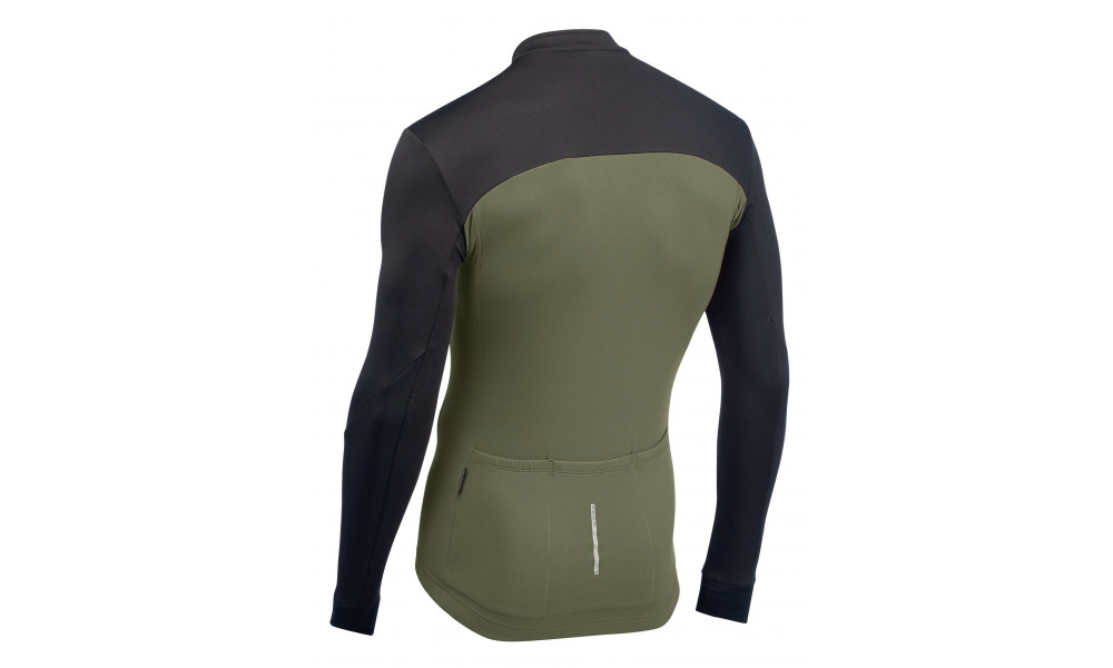 Веломайка Northwave Force 2 L/S Full Zip black-forest green - 2