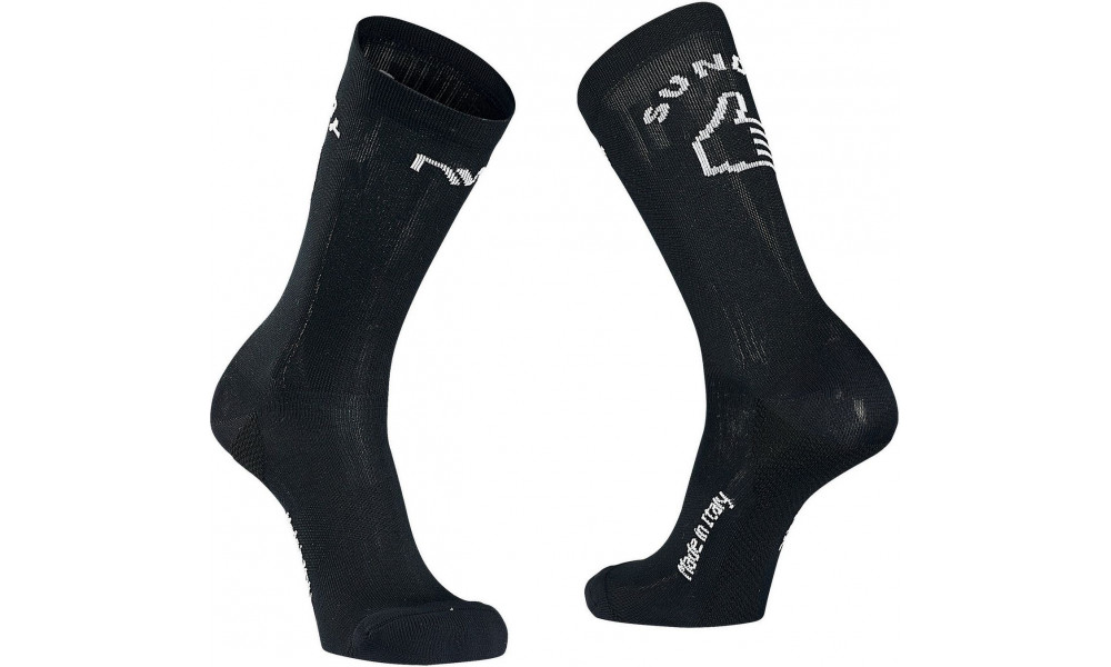 Вело носки Northwave Sunday Monday High black - 1
