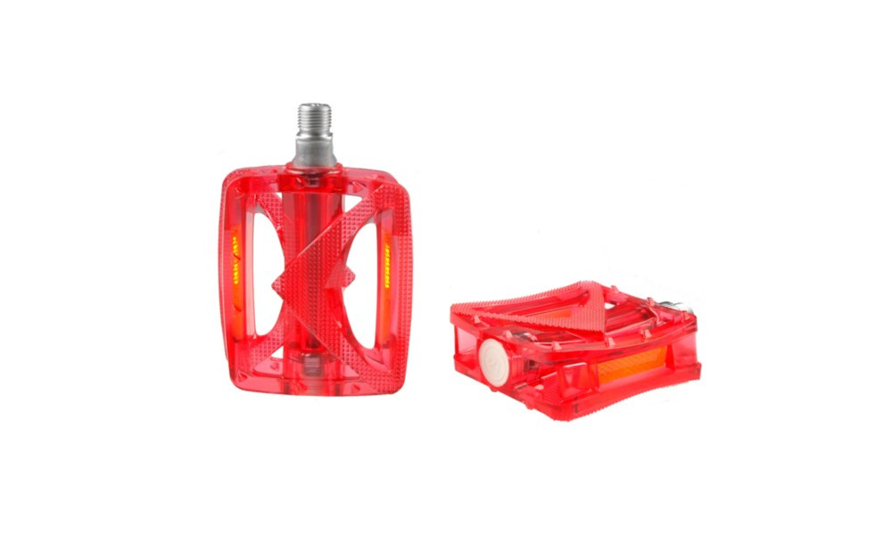 Педали VP-885 Polycarbonate BMX axle Boron red 