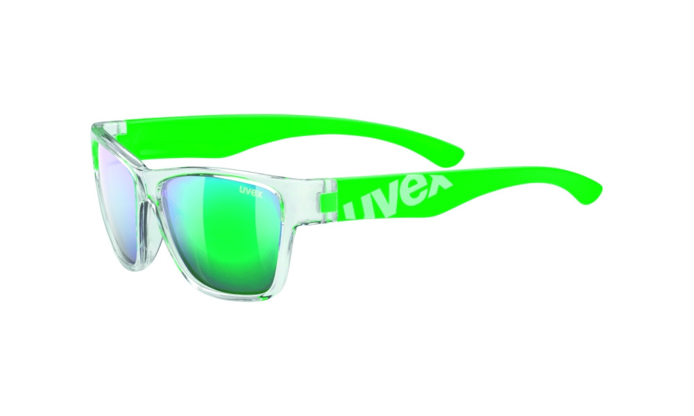 Очки Uvex Sportstyle 508 clear green 