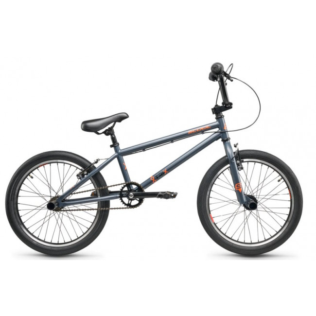 Bicycle S'COOL XtriX 20 1-speed BMX 20" HiTen dark grey-orange