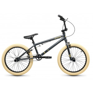 Bicycle S'COOL XtriX 40 1-speed BMX 20" Chromoly dark grey-beige