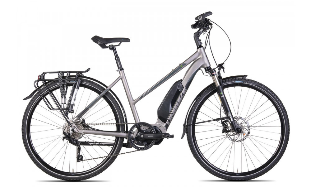 Электрический велосипед UNIBIKE Rapid LDS 2022 graphite 