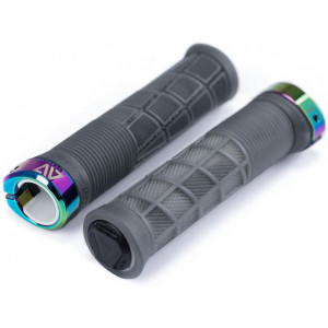 Ручки руля ACID Disrupt Slim 30.5mm translucent black'n'oil slick