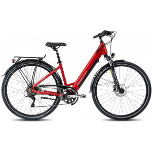 Электрический велосипед ProEco:ON Wave LTD 1.0 504Wh red-silver