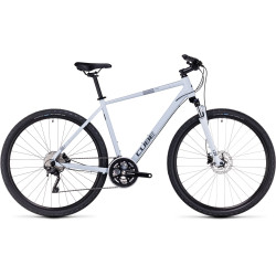Bicycle Cube Nature Pro frostwhite'n'grey 2024