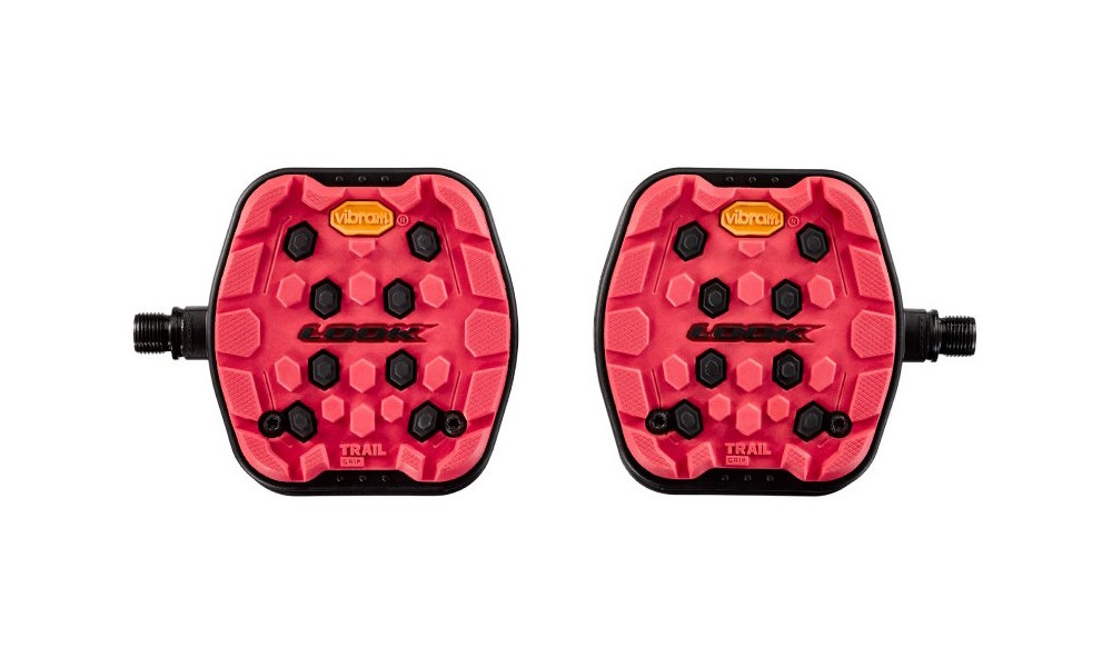 Pedals Look Trail Grip Red - 3