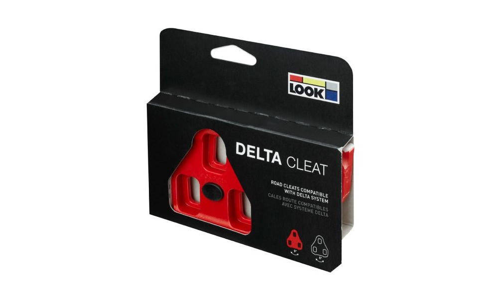 Cleats Look Delta red 9° - 2